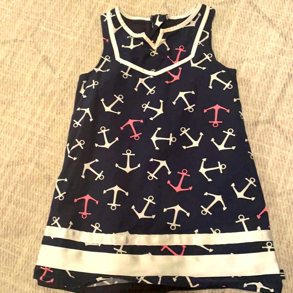 Adorable nautical themed Nautical toddler dress size 3T
